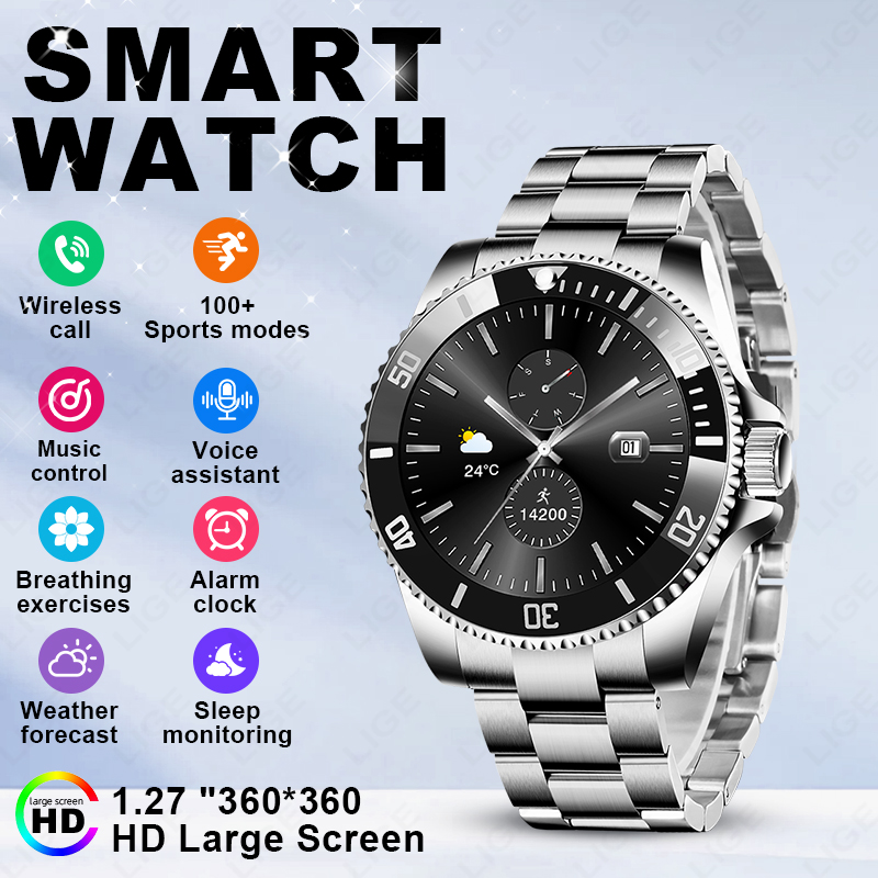 Luxury Watch In The World - LIGE 2026 Smartwatch con Schermo HD