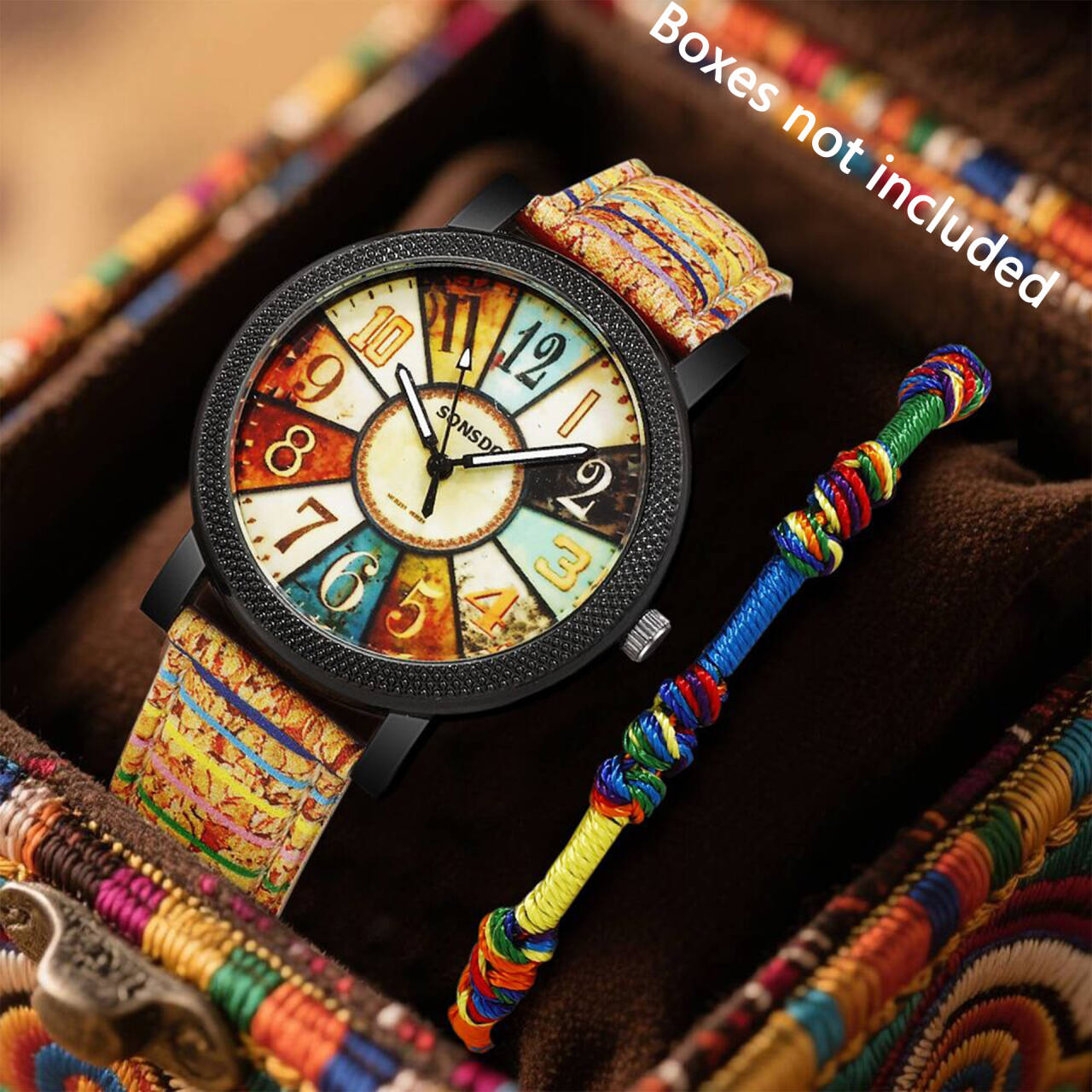 Luxury Watch Collection - Set Regalo di 4 Orologi da