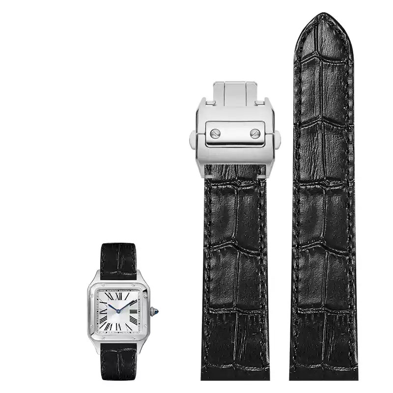 Cartier Watch Santos - Cinturino per orologio in vera pelle