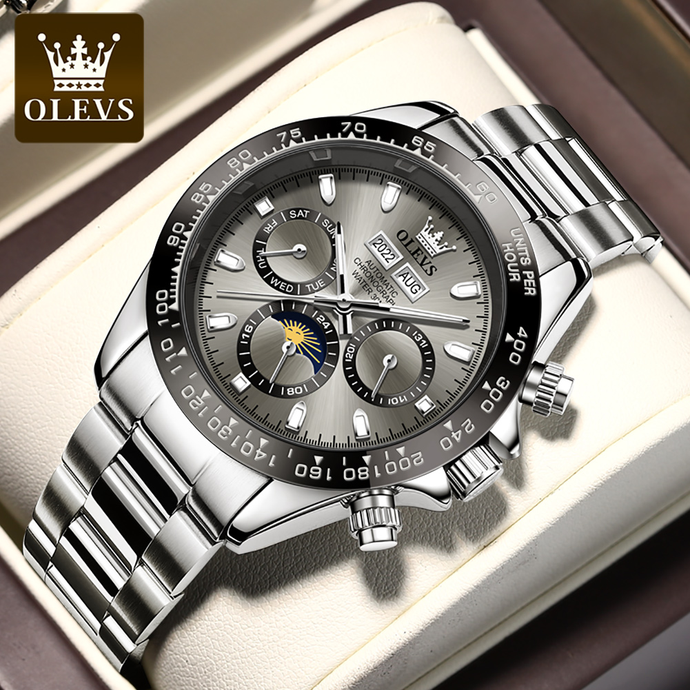 Rolex Watch Submariner - OLEVS 6654 Orologio da uomo di