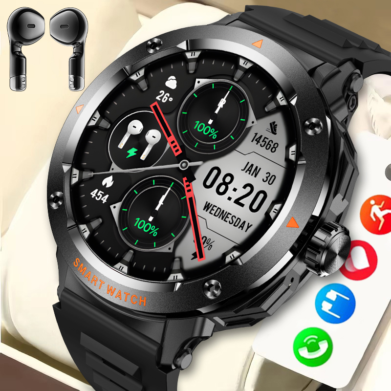 Luxury Watch In The World - 2025 Smart Watch TWS Auricolari wireless