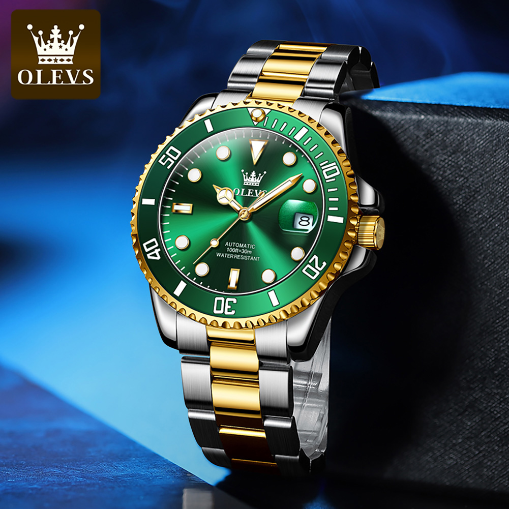 OLEVS 6650 Orologio meccanico  - Rolex Watch Submariner recensione e prezzo
