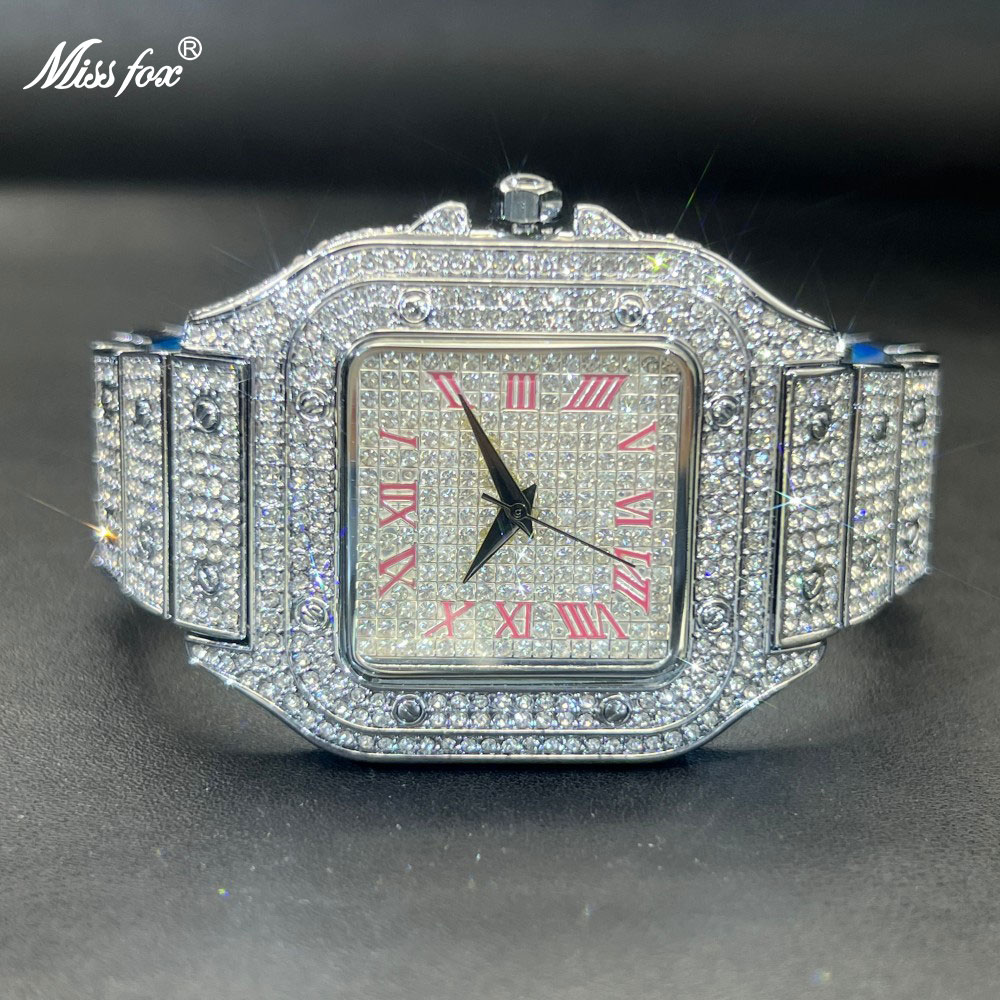 MISSFOX Iced Out Orologio da u - Luxury Watch Sale recensione e prezzo