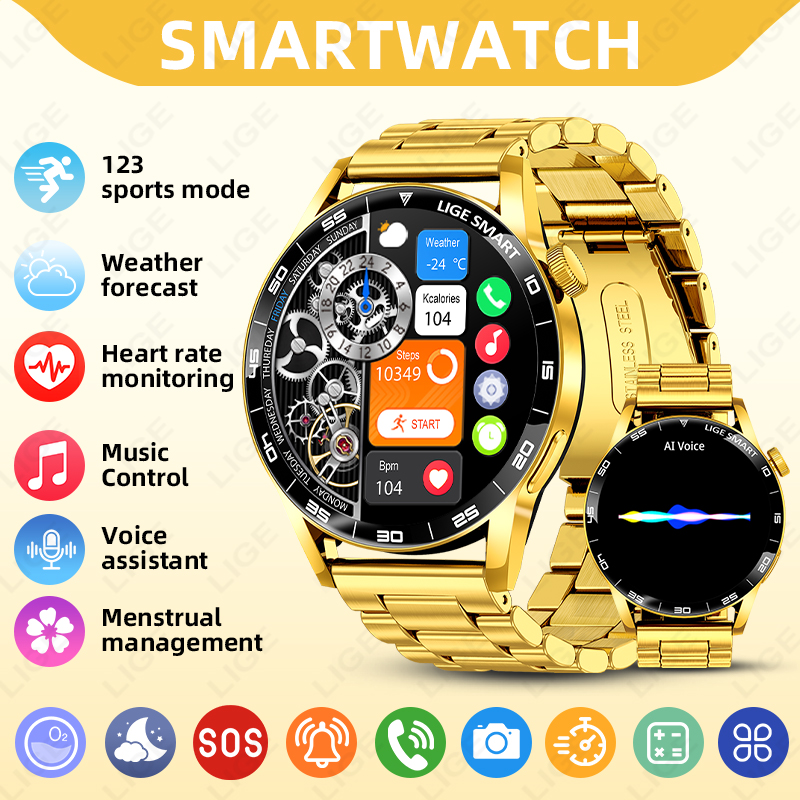 LIGE Smart Watch di lusso per  - Luxury Watch In The World recensione e prezzo