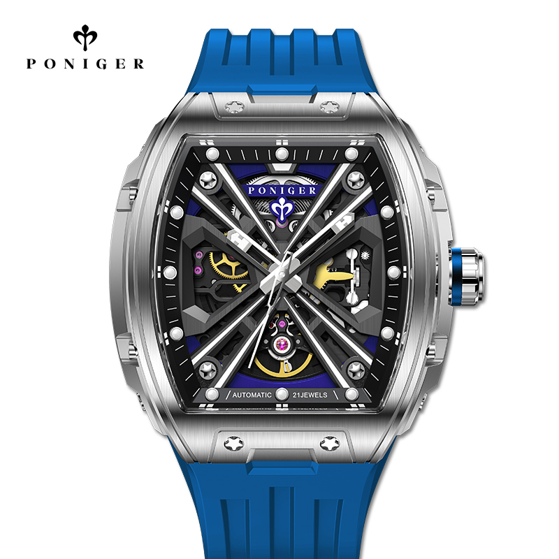 Orologio da uomo meccanico aut - Luxury Watch On Rubber Strap recensione e prezzo