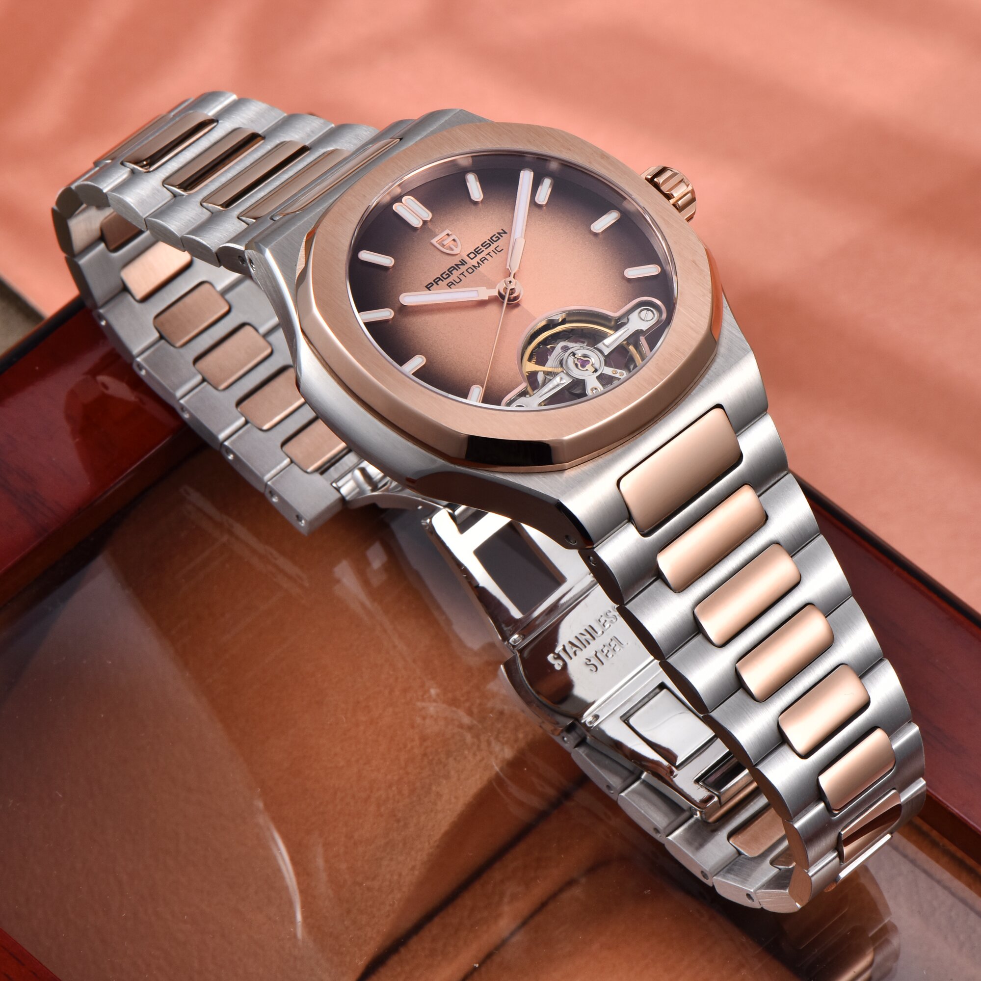 Orologio Meccanico da Uomo PAG - Tourbillon Movement Watch recensione e prezzo