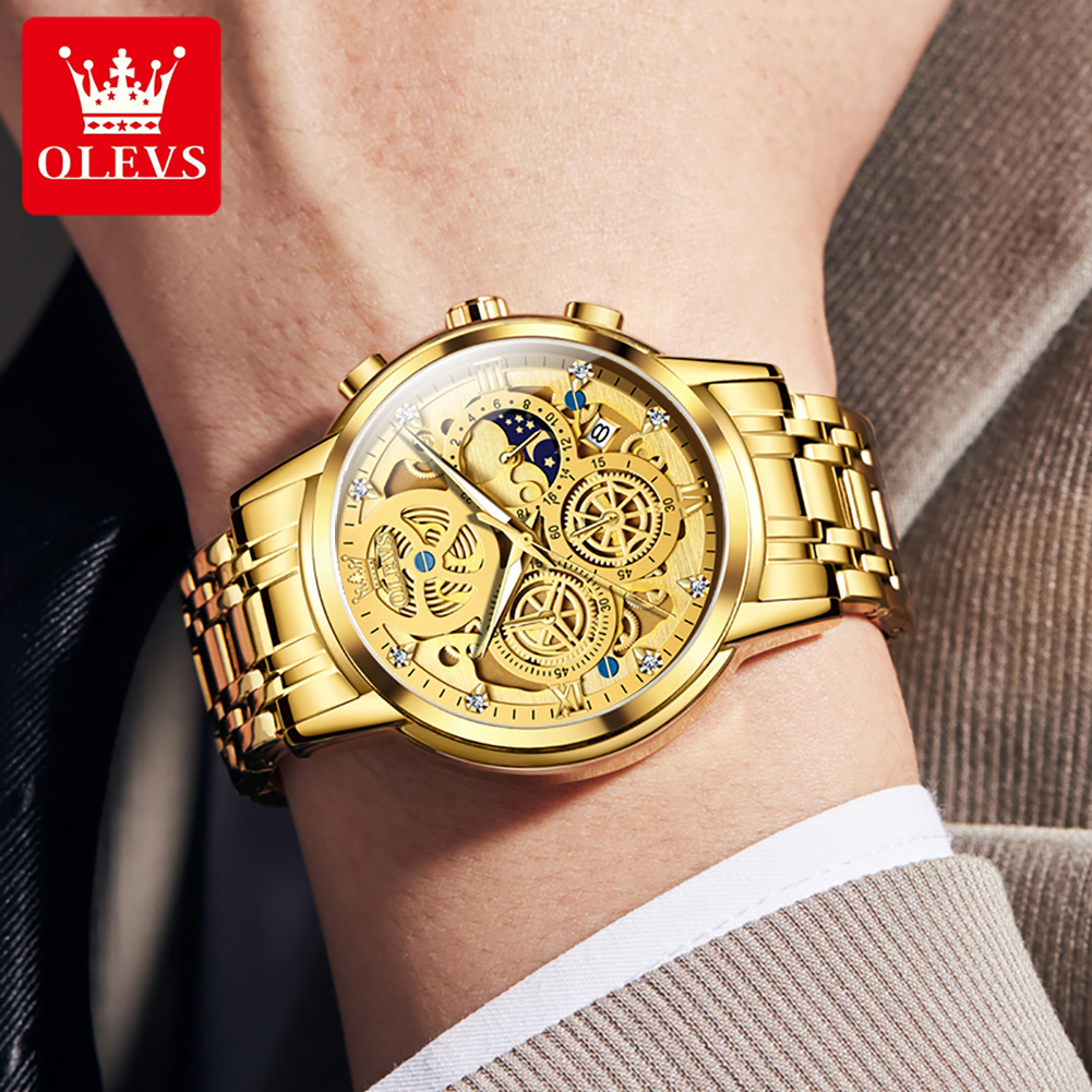 OLEVS 9947 Orologio da uomo Or - Luxury Watch All Brands recensione e prezzo