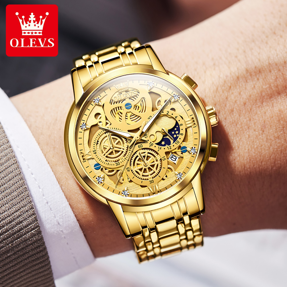 OLEVS 9947 Orologio da uomo Or - Luxury Watch All Brands recensione e prezzo