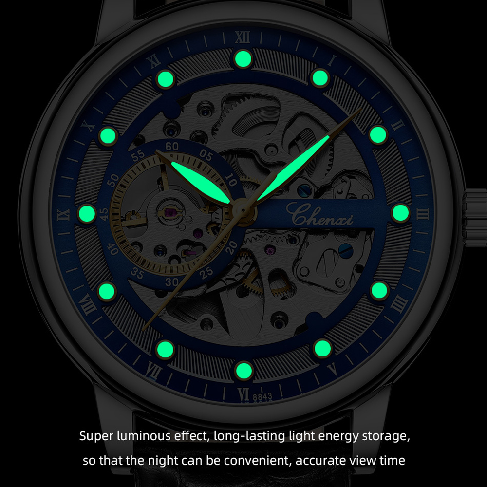 CHENXI Orologi meccanici autom - Tourbillon Movement Watch recensione e prezzo