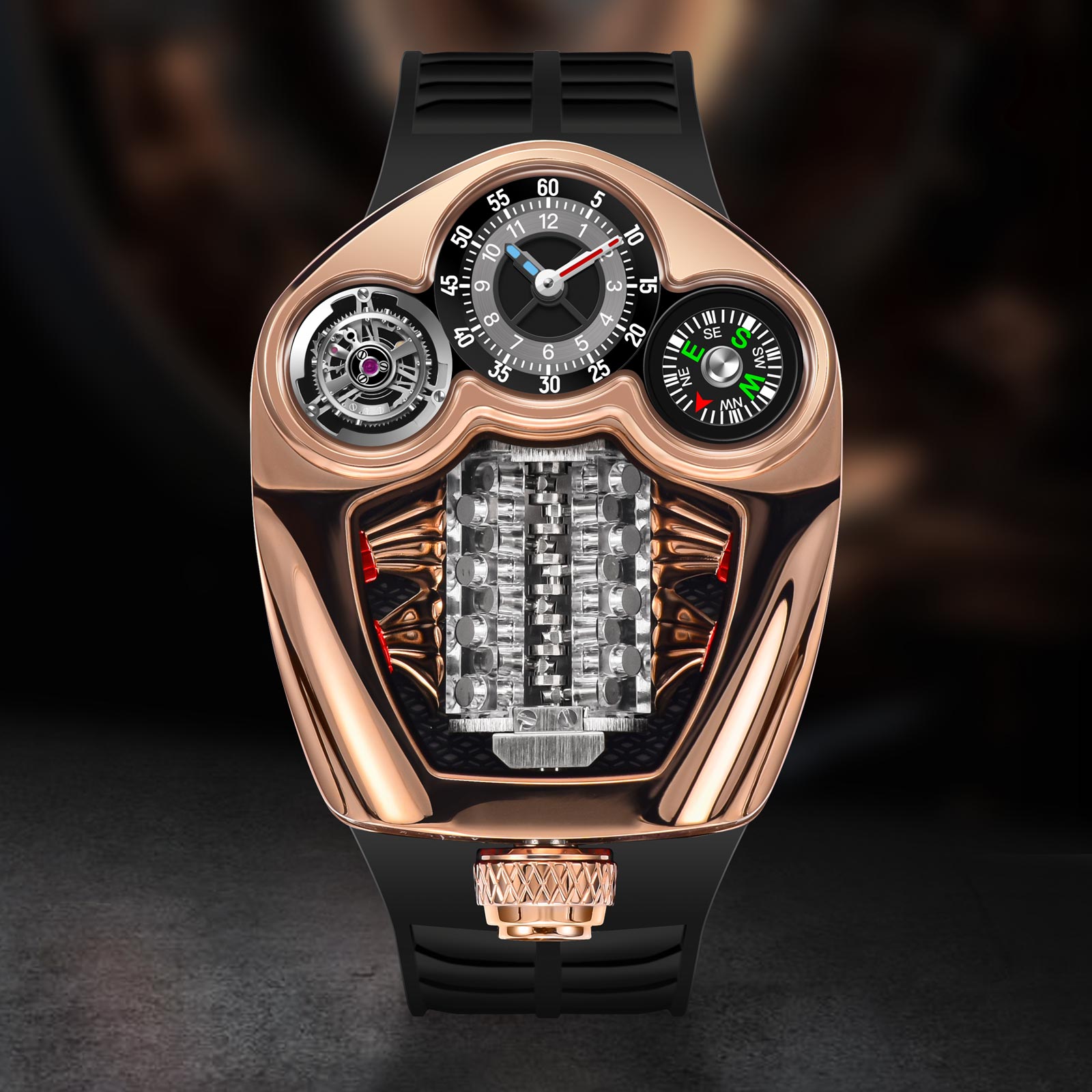 PINDU Design NUOVA Serie di Or - Compass Watch Luxury recensione e prezzo