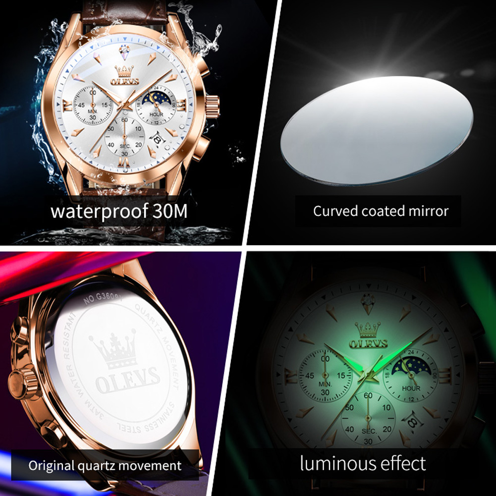 OLEVS Brand New Fashion Orolog - Luxury Watch Magazine recensione e prezzo